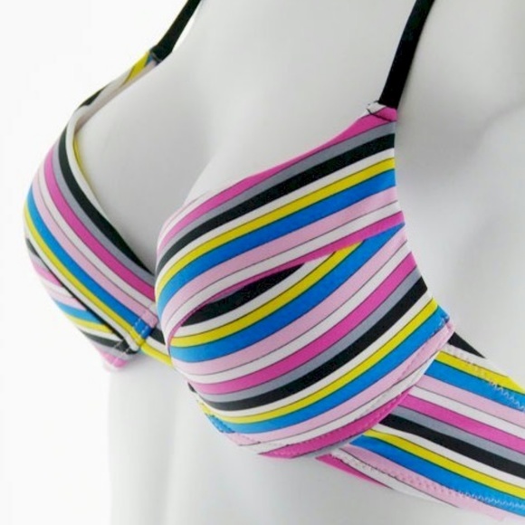 Swimsuit string bikini stripe swimsuit small NWT - Picture 5 of 8